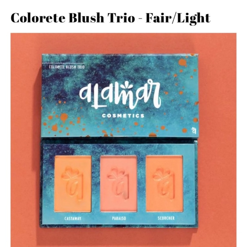 Alamar Cosmetics Colorete Blush Trio